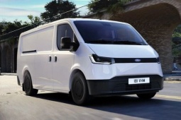 Ford Transit EV lộ diện hình ảnh đầu tiên
