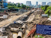 Cận cảnh công trường Vành đai 2,5 hơn 2.400 tỷ đồng sau khi gỡ vướng mặt bằng