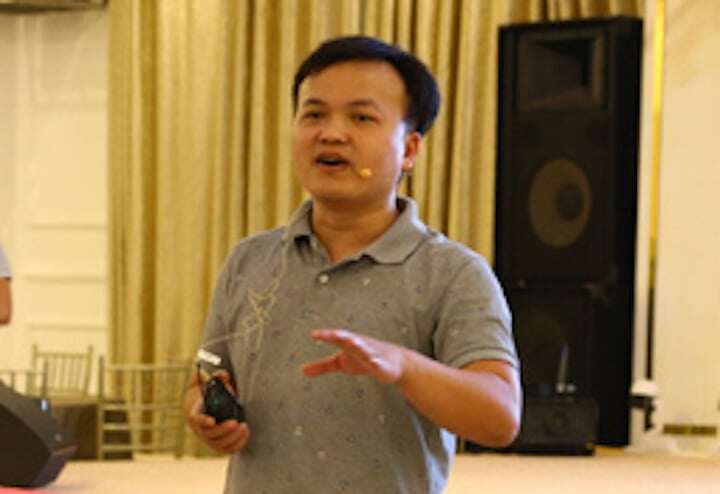 Bị can Vũ Phi Điệp thời điểm chưa bị khởi tố. (Ảnh: Vietnamnet).