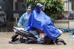 5 tỉnh, thành phố mưa rất lớn hôm nay