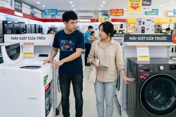 Mua máy giặt cửa trước hay cửa trên để tiết kiệm nhất?