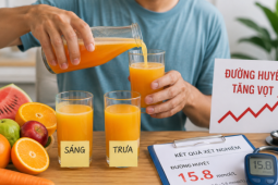 Mỗi ngày 3 ly nước ép để 'detox', nhập viện khẩn vì đường huyết tăng vọt