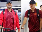 Đình Bắc - Xuân Son cười tươi đổ bộ Indonesia, sẵn sàng đấu “chung kết sớm” AFF Cup