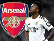 Trực tiếp chuyển nhượng 1/8: Arsenal sáng cửa chiêu mộ Vinicius
