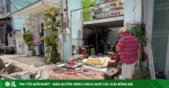 Nổ lớn lúc rạng sáng ở TPHCM, 2 người bị thương, 3 căn nhà hư hỏng