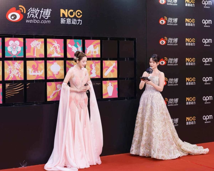 Chi Pu được khen như 'tiên nữ hoa sen' trên thảm đỏ đêm hội Weibo - 6