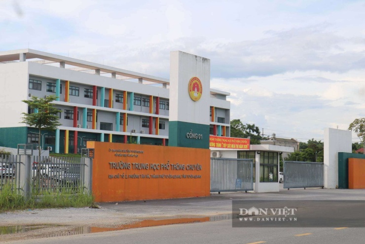 Trường THPT Chuyên Tuyên Quang. Ảnh: Mùa Xuân