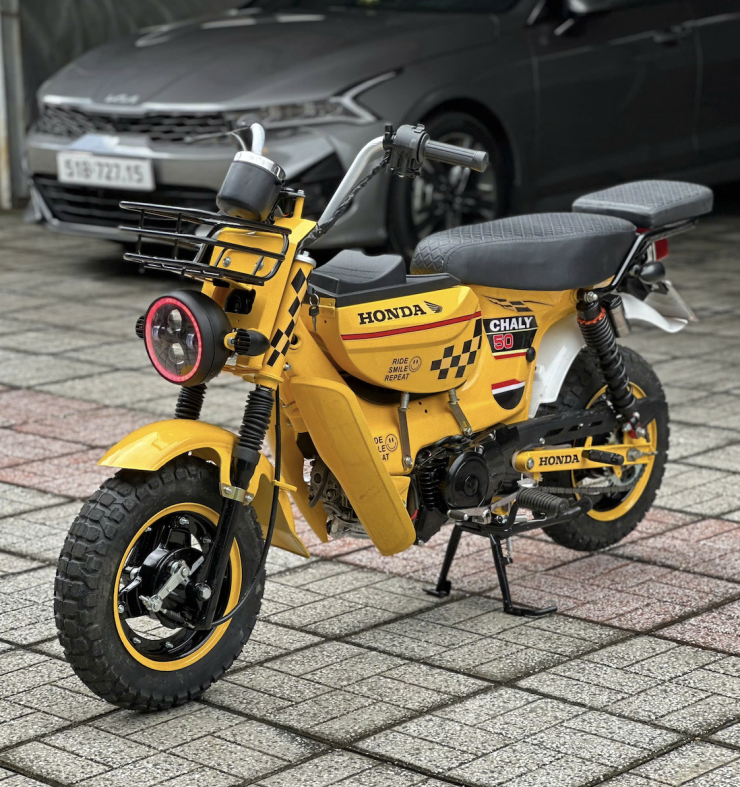 Honda Chally cũ kĩ "lột xác" với bản độ kiểng cực cá tính - 5