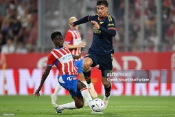 Video bóng đá Girona - Arsenal: 5 bàn tưng bừng, dấu ấn Havertz & Jesus