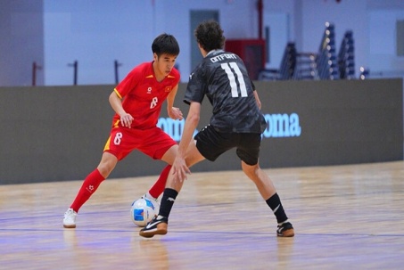 Kết quả bóng đá futsal Việt Nam - New Zealand: Công Đại lập đại công, 5 bàn siêu hấp dẫn