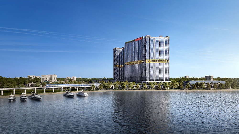 Phối cảnh dự án The Gió Riverside (TP.HCM)