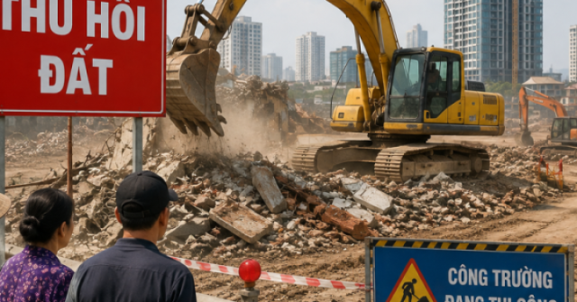 Thêm 5 trường hợp thu hồi đất không được bồi thường