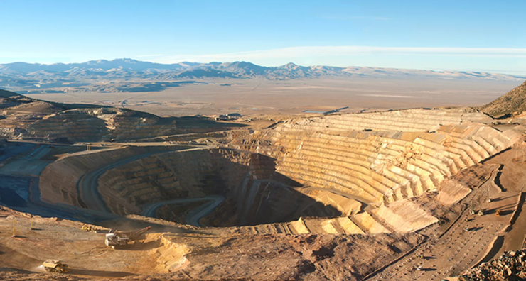 Dự án mỏ vàng Arthur tại bang Nevada, Mỹ, vừa được xác nhận trữ lượng 152 tấn vàng. Ảnh: SME