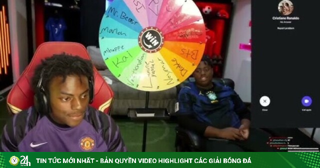 Gọi video cho Cristiano Ronaldo, IShowSpeed "muối mặt" trước 60 triệu fan
