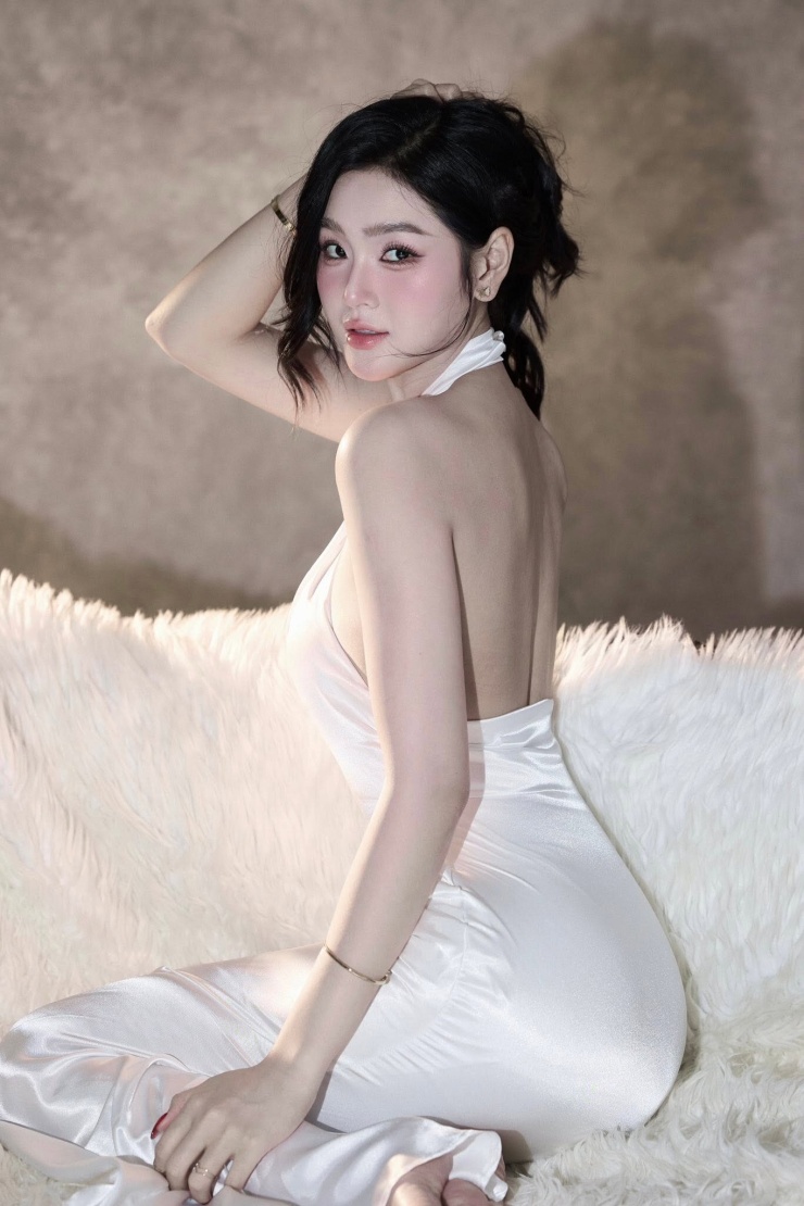 Cù Thị Trà ngoài đời. 