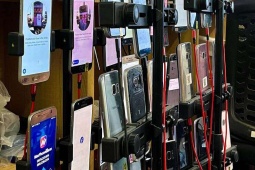 Thao túng tương tác mạng xã hội bằng phonefarm tích hợp AI ngày càng tinh vi