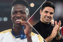 Arteta toàn quyền vụ Vinicius, chỉ đạo Arsenal phá kỷ lục chuyển nhượng?