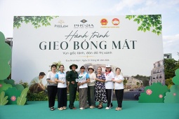 “Hành trình gieo bóng mát” - Phú Gia lan tỏa lối sống xanh và gắn kết cộng đồng