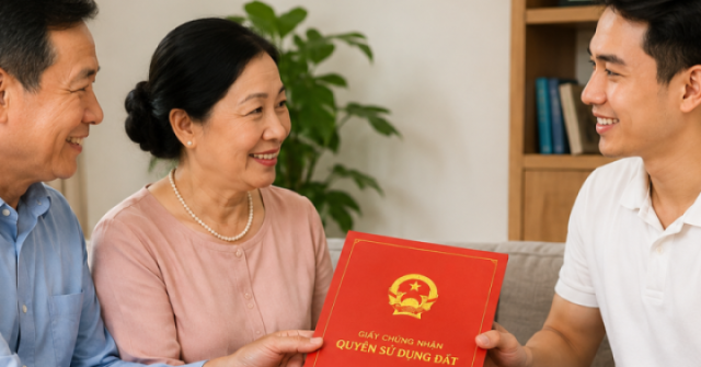 Cha mẹ cần chuẩn bị những gì khi muốn sang tên sổ đỏ cho con?