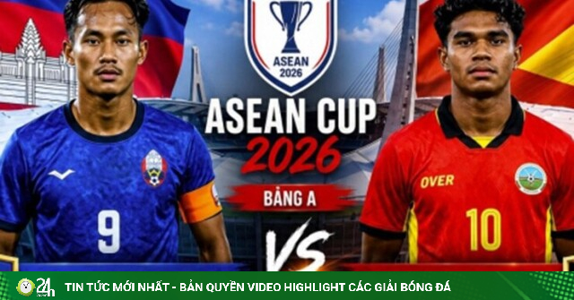 Trực tiếp bóng đá Campuchia - Timor Leste: 3 điểm gỡ lại danh dự (AFF Cup)