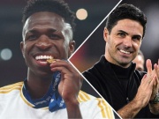 Arteta toàn quyền vụ Vinicius, chỉ đạo Arsenal phá kỷ lục chuyển nhượng?