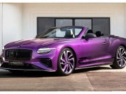 Bentley trình làng màu sơn tím Supernova Purple trên chiếc Continental GTC