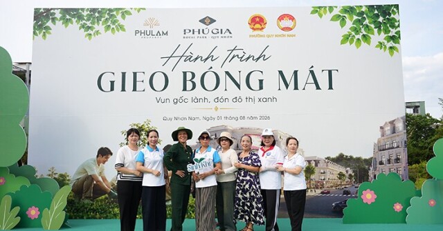 “Hành trình gieo bóng mát” - Phú Gia lan tỏa lối sống xanh và gắn kết cộng đồng