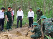 Phát hiện 13 hài cốt liệt sĩ tại nơi diễn ra trận chiến đấu ác liệt năm 1972