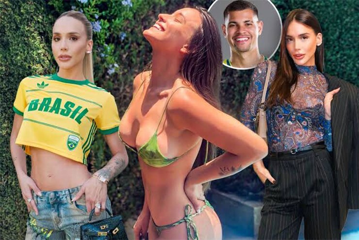 Bruno Guimaraes sắp gia nhập Arsenal, vợ xinh gây chú ý với bikini nóng bỏng