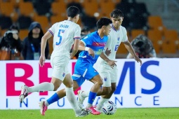 Video bóng đá Philippines - Thái Lan: "Voi chiến" gặp khó (AFF Cup)
