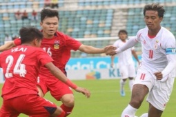 Video bóng đá Myanmar - Lào: Mãn nhãn 9 bàn, bất ngờ 2 thẻ đỏ (AFF Cup)