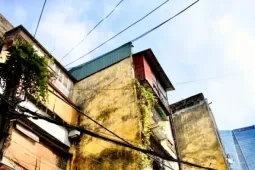 Bên trong khu tập thể Ngọc Khánh xuống cấp, chờ dự án cải tạo