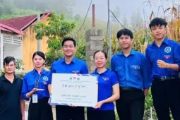 Tuổi trẻ FBU góp 150 triệu đồng thực hiện 4 công trình tình nguyện tại Tuyên Quang