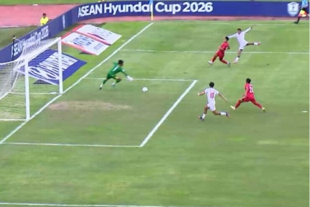 Myanmar "xé" lưới Lào giây 75 là bàn thắng nhanh nhất AFF Cup?