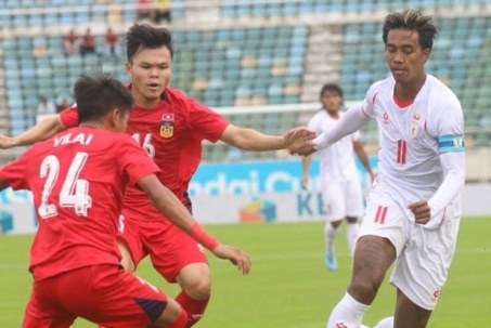 Video bóng đá Myanmar – Lào: Mãn nhãn 9 bàn, bất ngờ 2 thẻ đỏ (AFF Cup)