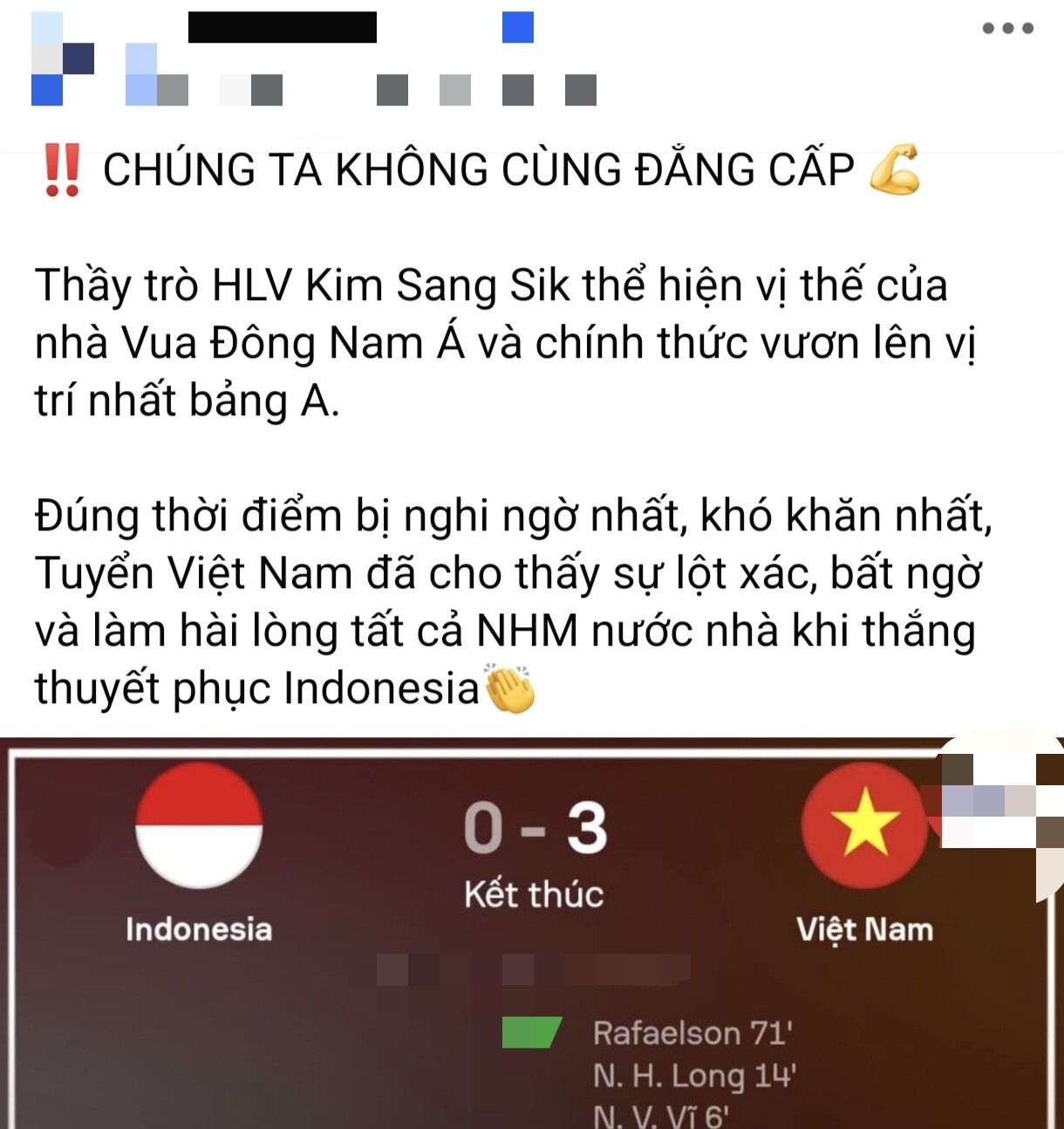"Vị thế nhà vua Đông Nam Á.