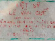 Manh mối quan trọng từ bia đá khắc tên 'Liệt sỹ Lê Văn Quế'