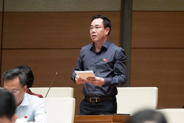 Đại biểu Nguyễn Văn Huy, Đoàn ĐBQH tỉnh Hưng Yên&nbsp;(Ảnh: Media QH).
