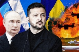 Ukraine giáng đòn chí mạng cho Nga: Biến bến cảng tỷ đô của Moscow thành "nghĩa địa" tàu chiến