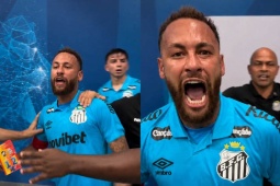 Tin mới nhất bóng đá tối 5/8: Neymar khiêu khích đối phương sau trận thắng của Santos