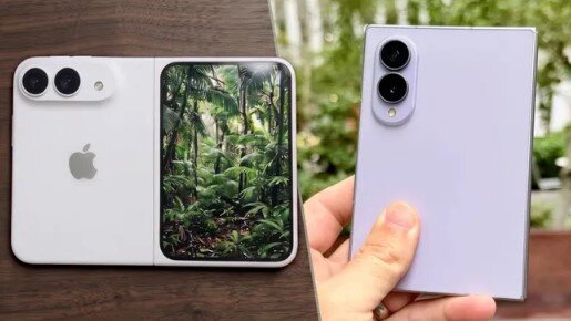 Ảnh concept iPhone Ultra và Galaxy Z Fold8.