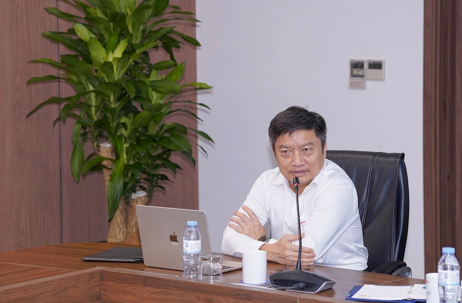 Chủ tịch HĐTV Nguyễn Tiến Khoa phát biểu chỉ đạo tại Hội nghị