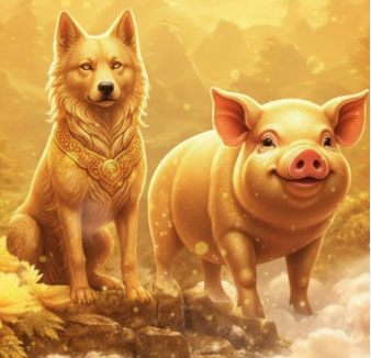 Sự gắn kết giữa Tuất và Hợi không chỉ giúp tình cảm bền chặt mà còn mở ra nhiều cơ hội trong sự nghiệp. Ảnh minh họa