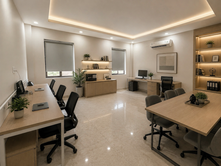 Biệt thự 120 m2 kết hợp văn phòng của Kiều Trinh Xíu - 5