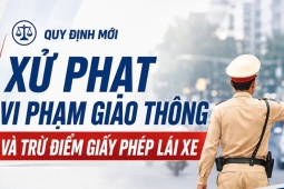Quy định mới về xử phạt giao thông và trừ điểm giấy phép lái xe