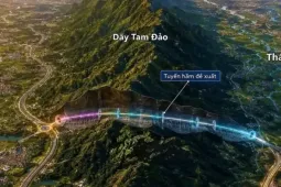 Thống nhất làm đường hầm Tam Đảo gần 5.800 tỷ đồng