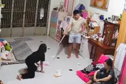 Bắt giữ đối tượng bạo hành dã man con riêng của nhân tình