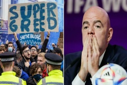 Chủ tịch FIFA Infantino đứng sau vụ đòi thành lập Super League, dư luận thêm phẫn nộ