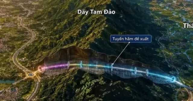 Thống nhất làm đường hầm Tam Đảo gần 5.800 tỷ đồng