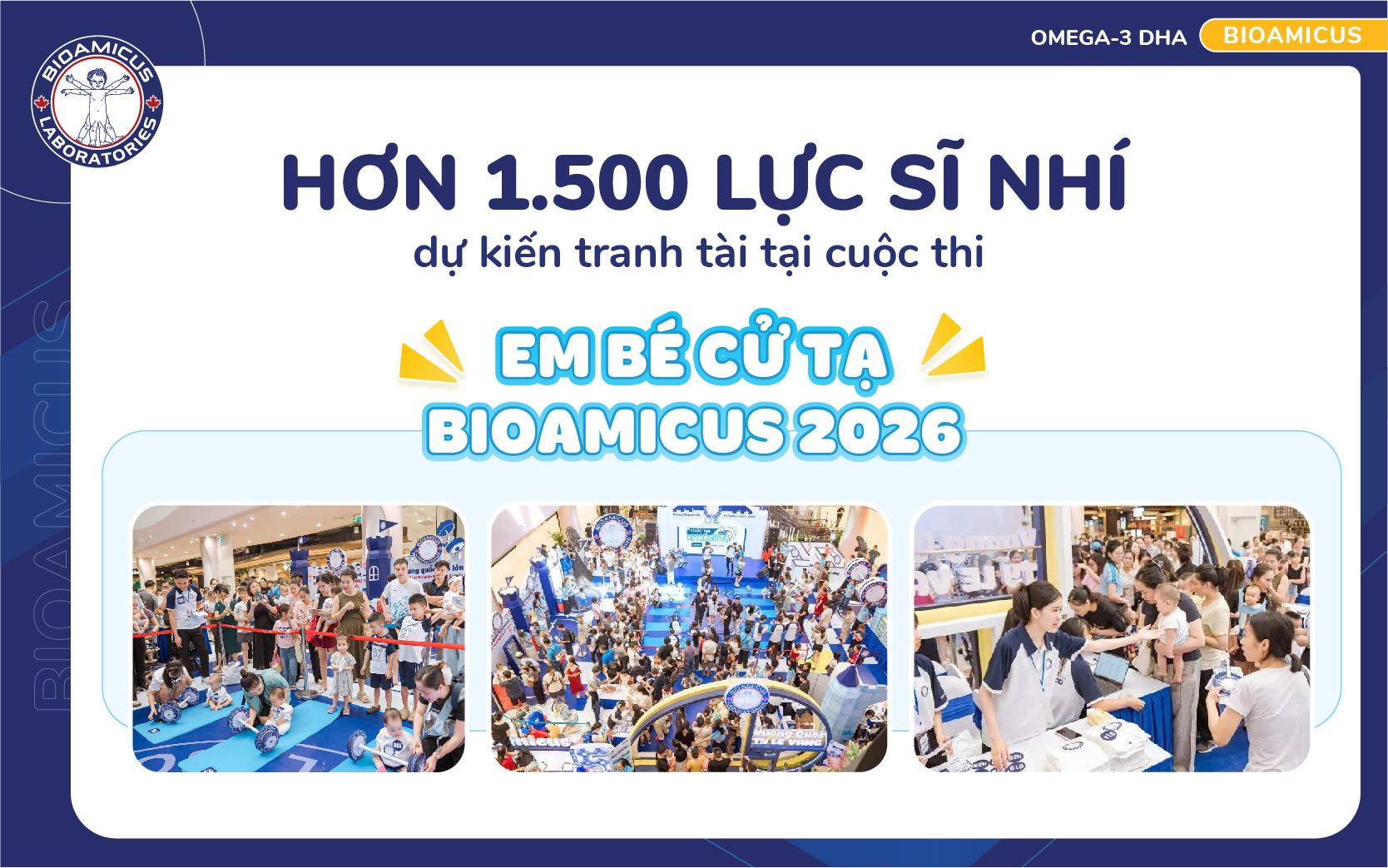 Hơn 1500 lực sĩ nhí dự kiến tranh tài tại sự kiện